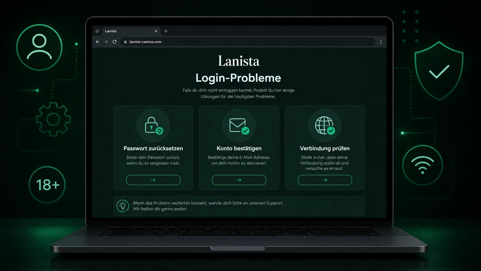 Typische Login-Probleme und mögliche Lösungen